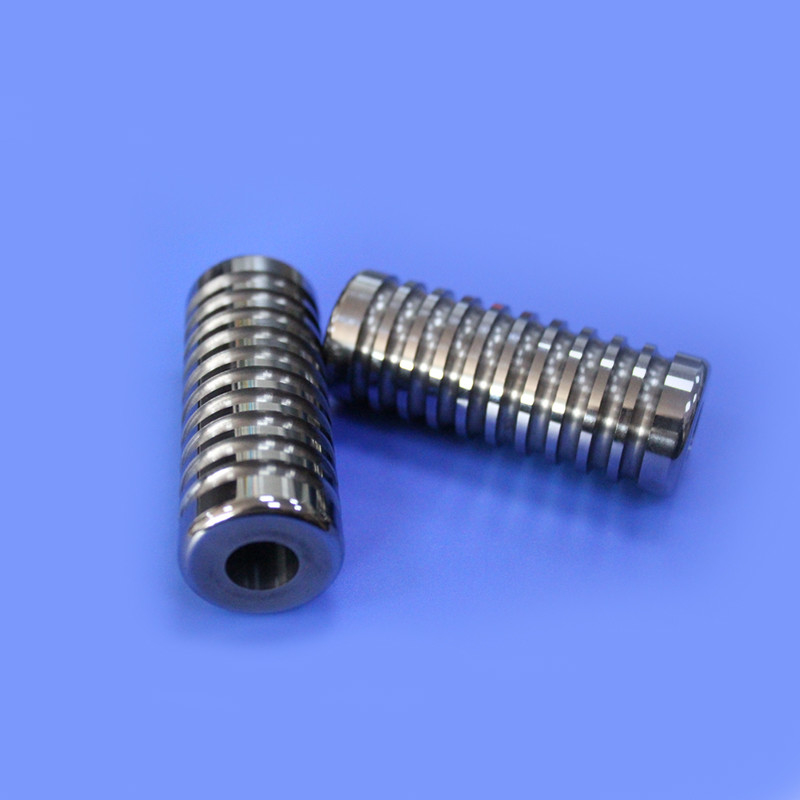 Threaded Machinery Parts Tungsten Carbide Mold Inserts of 10 Chamfers