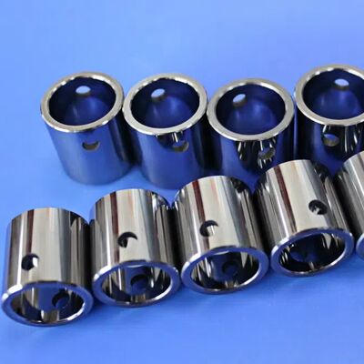Không từ tính WC-Ni hợp kim Tungsten Carbide sleeve với lỗ chính xác cho MRI & thiết bị bán dẫn