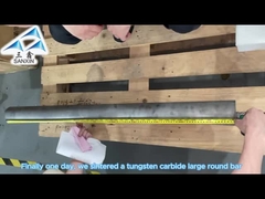 Sơn và chế biến thanh tròn Tungsten Carbide siêu lớn