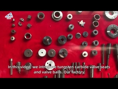Chỗ ngồi van và lõi van sleeve carbide xi măng cho ngành công nghiệp dầu khí