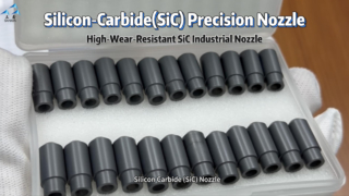 Vòi phun silicon cacbua (SiC) có độ chính xác cao | Các bộ phận tùy chỉnh cacbua vonfram công nghiệp chống mài mòn