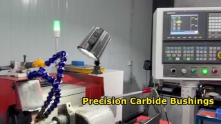 Tùy chỉnh cacbua vonfram hình chữ T Ống lót mài đường kính ngoài